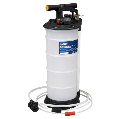 Sealey TP6900 4L Manual/Air Vacuum Oil & Fluid Extractor Pump