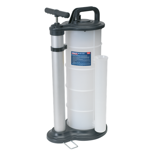 Sealey TP6901 Manual Vacuum Oil & Fluid Extractor Pump 9L