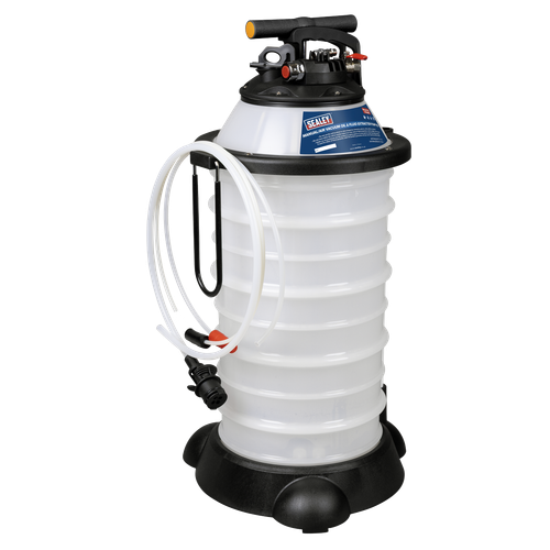 Sealey TP6909 Manual/Air Vacuum Oil & Fluid Extractor Pump 18L
