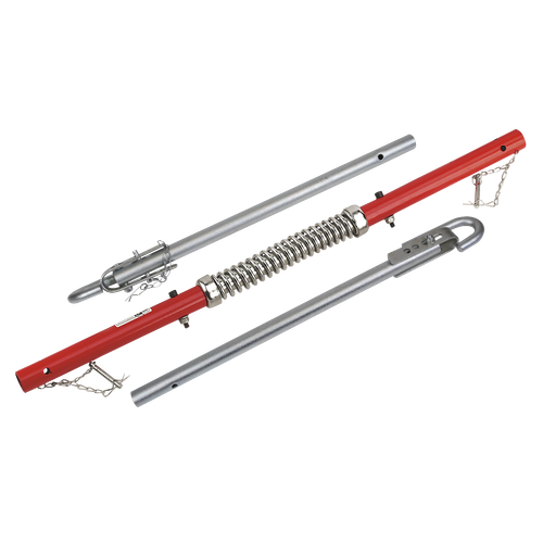 Sealey TPK2522 Tow Pole with Shock Spring 2000kg Rolling Load Capacity