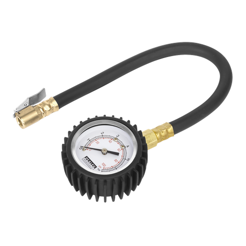 Sealey TST/PG6 Tyre Pressure Gauge with Clip-On Chuck