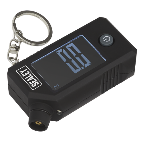 Sealey TSTPG12 Digital Tyre Pressure & Tread Depth Gauge with LED