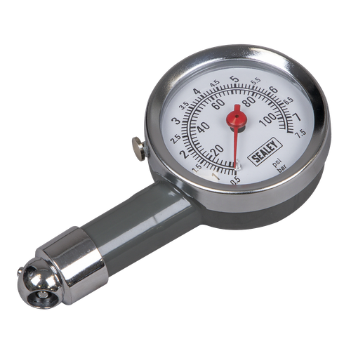 Sealey TSTPG43 Dial Type Pressure Gauge 0-100psi