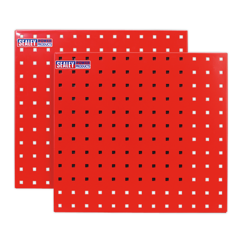 Sealey TTS05 PerfoTool Storage Panel 500 x 500mm - Pack of 2