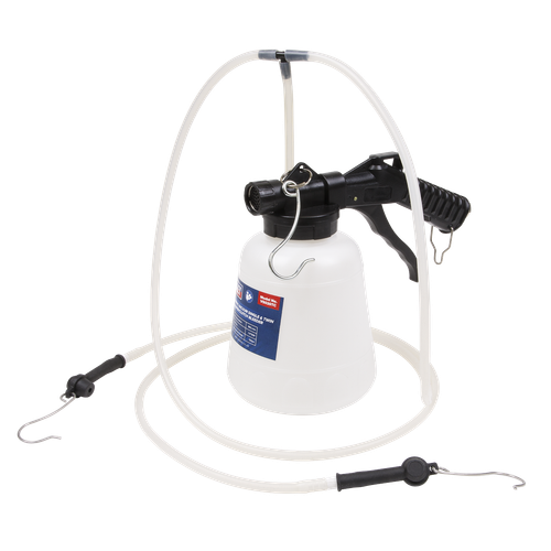 Sealey VS020TC Pneumatic Brake Caliper Clutch Bleeder Vacuum Single & Twin 1L