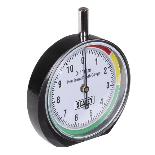 Sealey VS0568 Pocket Type Tyre Tread Depth Dial Gauge