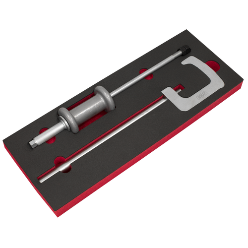Sealey VS3817 Slide Hammer & G-Hook Set 3pc