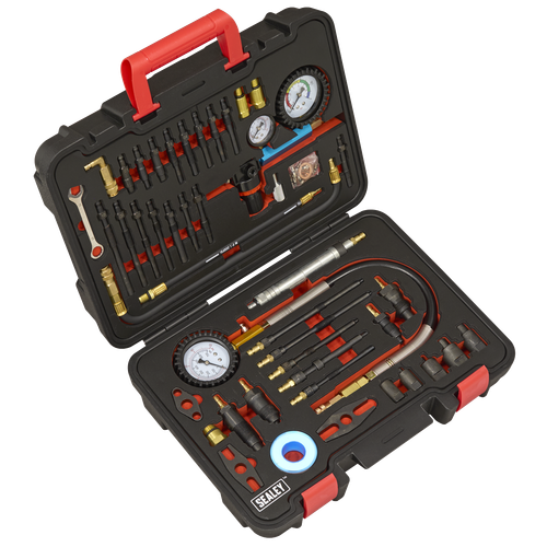 Sealey VS567 Diesel/Petrol Master Compression & Leakage Test Kit 46pc