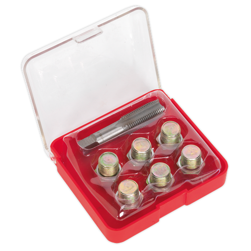 Sealey VS615 Oil Drain Plug Thread Repair Set M15