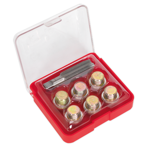 Sealey VS617 Oil Drain Plug Thread Repair Set M17