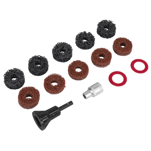 Sealey VS8002 Stud Hub Cleaner 14pc