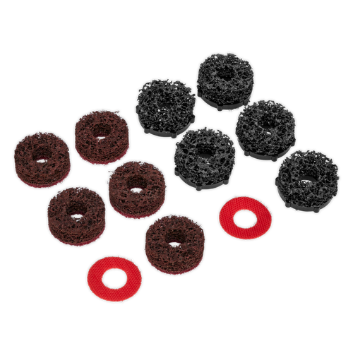 Sealey VS8002A Stud Hub Cleaner Pads for VS8002 - Pack of 12