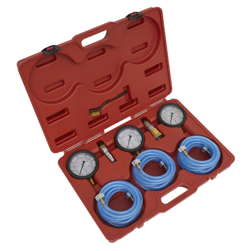 Sealey VS932 Air Brake Test Gauge Set for Commercial Vehicles