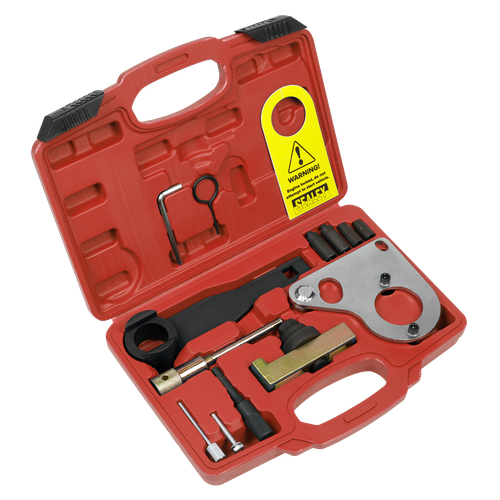Sealey VSE5086A Diesel Engine Timing Tool Kit for Renault, Mercedes, Nissan, GM 1.6D/2.0/2.3dCi/CDTi - Chain Drive