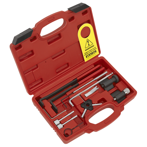 Sealey VSE5951 Diesel Engine Timing Tool Kit - for VAG, Dodge, Ford, Mitsubishi - 1.2D/1.4D/1.6D/1.9D/2.0D - Belt