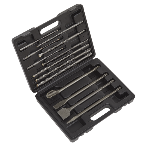Worksafe WDCS SDS Plus Drill Bit & Chisel Set 13pc