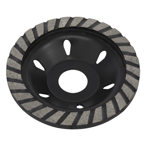 Sealey WDCUP105 Worksafe® Diamond Cup Grinding Disc 105 x 22mm