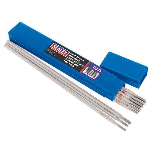 Sealey WESS1040 Stainless Steel Welding Electrodes 4 x 350mm - 1kg Pack