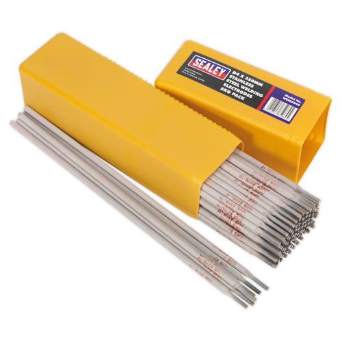 Sealey WESS5040 Stainless Steel Welding Electrodes 4 x 350mm - 5kg Pack