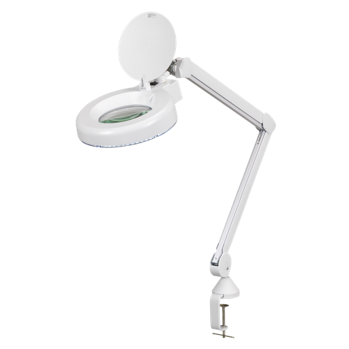 Sealey WL483D Bench Mounting Magnifying Worklight 48 SMD LED 230V