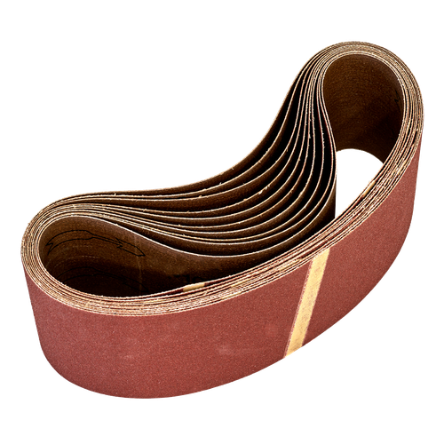 Worksafe WSB5360 75 x 533mm Sanding Belt 60Grit - Pack of 10