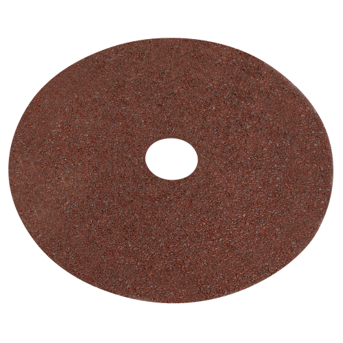 Worksafe WSD424 100mm Fibre Backed Sanding Disc 24Grit - Pack of 25