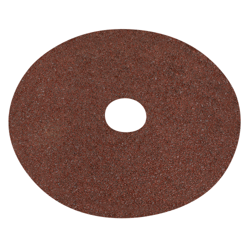 Worksafe WSD524 125mm Fibre Backed Sanding Disc 24Grit - Pack of 25