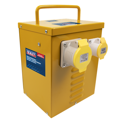 Sealey WST5000MV/2 Portable Vented Transformer 5kVA 16/32A Outlets