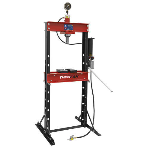Sealey YK20FAH Air/Hydraulic Floor Type Press 20 Tonne