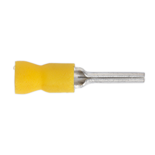 Sealey YT23 Easy-Entry Pin Terminal 14 x 2.9mm, Yellow - Pack of 100