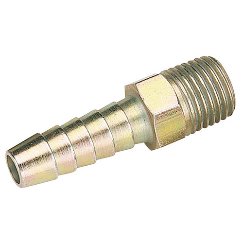 Draper 25799 1/4" BSP Taper 5/16" Bore PCL Male Screw Tailpiece (Sold Loose)