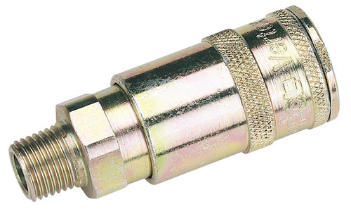 Draper 51385 1/4" BSP Taper Male Thread Vertex Air Coupling (Sold Loose)