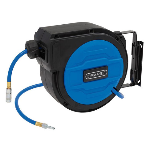 Draper 29669 Retractable Air Hose Reel, 15m, 10mm ID