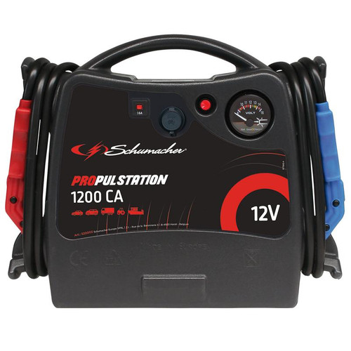 Schumacher 12V-1200CA Propulstation 12V Start Booster and Docking Station, 1200CA