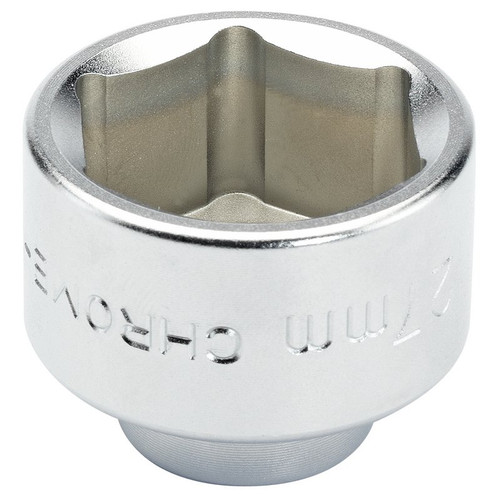 Draper Expert 13425 Oil Filter Cap Socket, 3/8" Sq. Dr., 27mm
