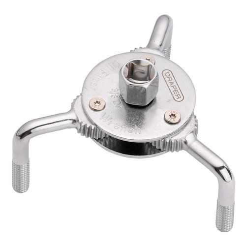Draper 02749 3-Leg Oil Filter Wrench, 69-136mm
