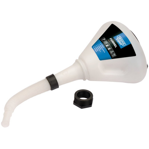 Draper Expert 24771 Polypropylene Funnel, 230mm, 3L