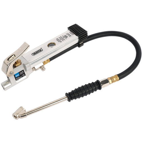Draper 36632 Air Line Inflator with Twin Open Ended Push On Connector