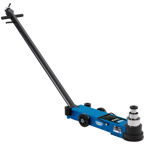 Draper Expert 02080 Pneumatic Long Chassis Low Profile Jack, 40 Tonne