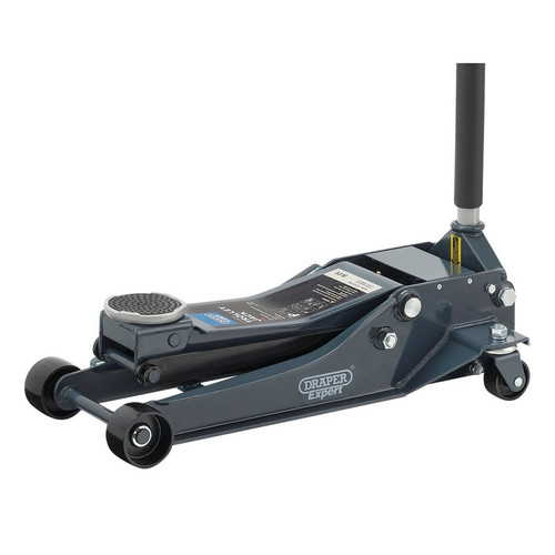 Draper Expert 24276 Professional Low Profile Garage Trolley Jack, 4 Tonne