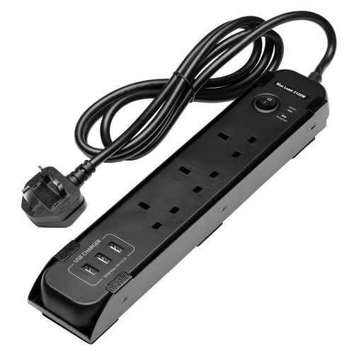 Draper 31713 BUNKER UK Power Strip with Magnetic Holder