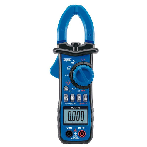 Draper Expert 41967 Auto-Ranging Digital Clamp Meter with Linear Bar Graph Function