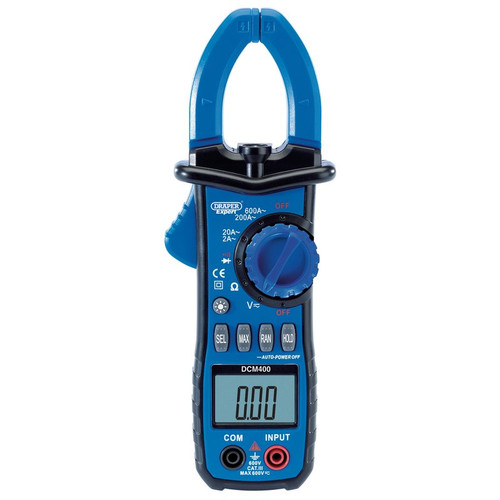Draper Expert 41864 Manual-Ranging Digital Clamp Meter