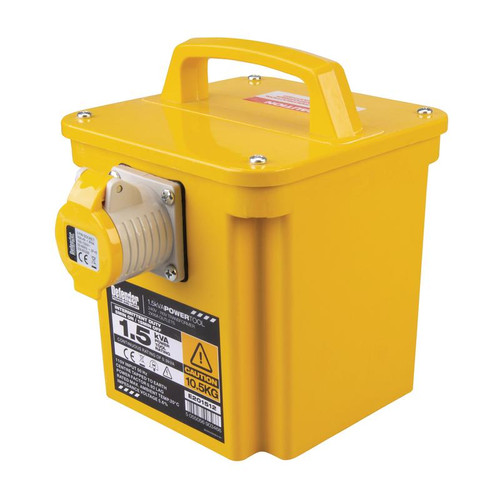 Defender E201512 110V 1.5kVA Transformer, 16A