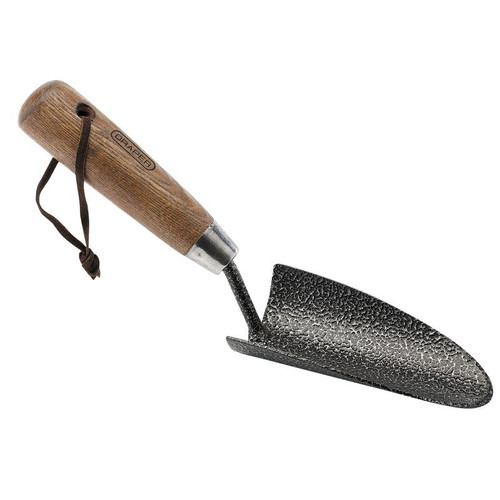 Draper 20251 Carbon Steel Hand Trowel with FSC Ash Handle