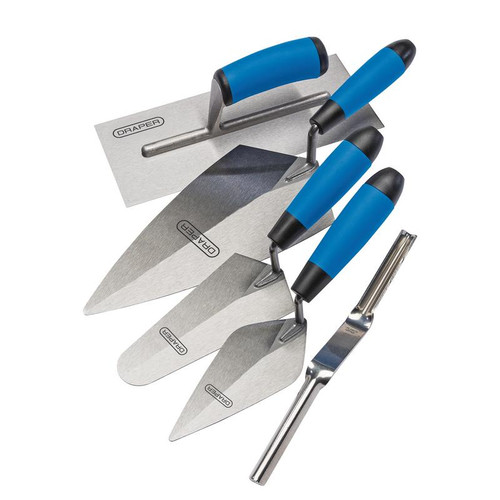 Draper 70372 Soft Grip Trowel Set (5 Piece)