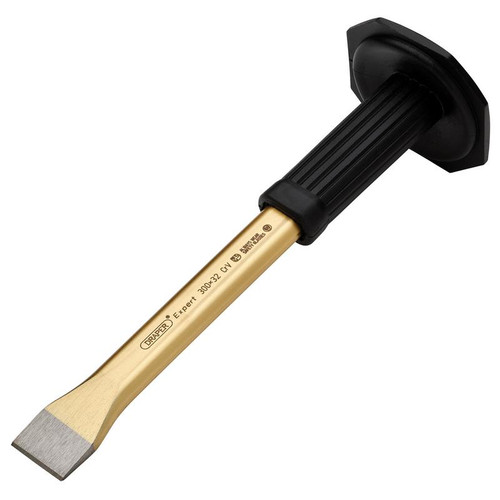 Draper Expert 11152 Flat Cold Chisel with Hand Grip, 300 x 32mm