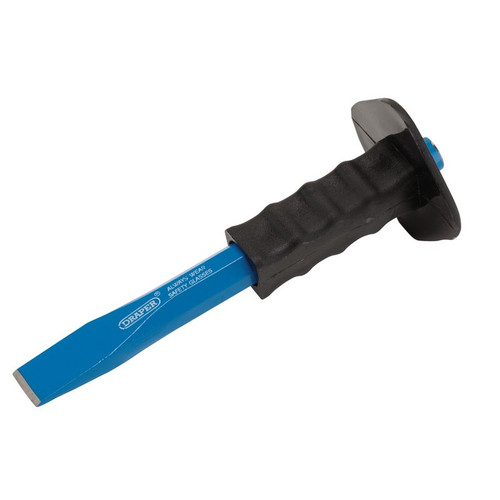 Draper 08576 Octagonal Shank Cold Chisel with Hand Guard, 25 x 250mm (Sold Loose)