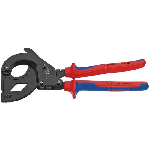 KNIPEX 82575 95 32 315A Cable Cutter, Ratchet Action for SWA Cable, 315mm