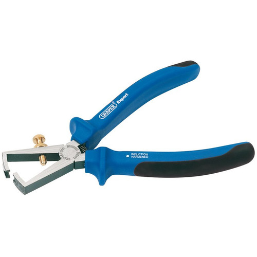 Draper Expert 68894 Heavy Duty Soft Grip Wire Stripping Pliers, 150mm